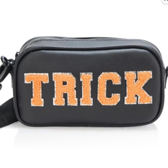 Betsey Johnson Double-Sided 2 in 1 Trick Or Treat Halloween Crossbody Camera bag - Picture 1 of 4